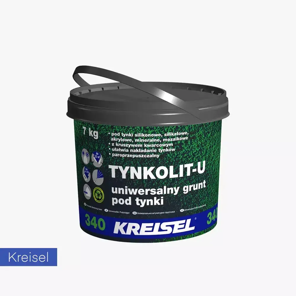 Grunt pod tynki Tynkolit-U 340 Kreisel (biały) - 7 kg