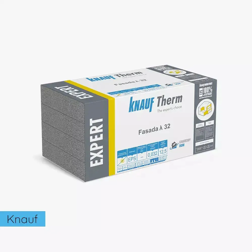 Styropian grafitowy Knauf Expert Fasada EPS λ 032