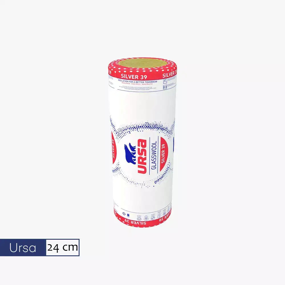 Wełna mineralna URSA SILVER 39 24 cm cena