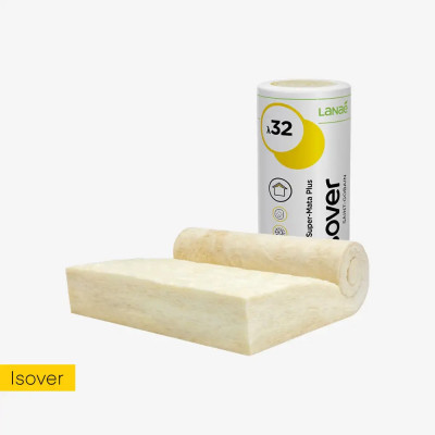 Wełna szklana Isover Super Mata Plus Lanae o grubości 200 mm