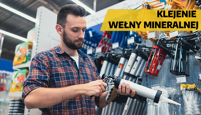 Klejenie wełny mineralnej