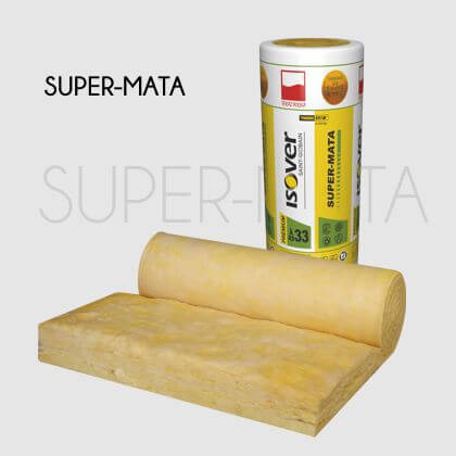 Wełna mineralna Isover Super Mata 033 - parametry techniczne